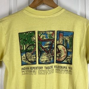 Single Stitch Vintage T-shirt, Indiana Repertory Theatre Velodrama VIII, mens S
